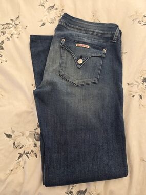 Hudson Jeans Women's Skinny Dark Blue Wash Denim